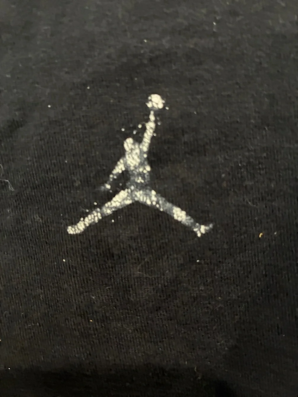 Jordan Black Short-Sleeve 'Buzzer Beater' Graphic Tee with Yellow & White Print